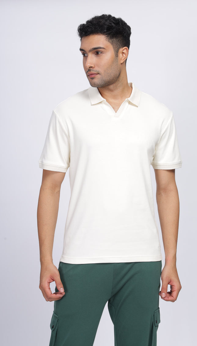 Interlock Polo Tee-100% Cotton