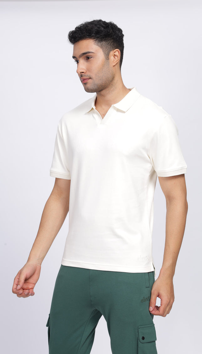Interlock Polo Tee-100% Cotton