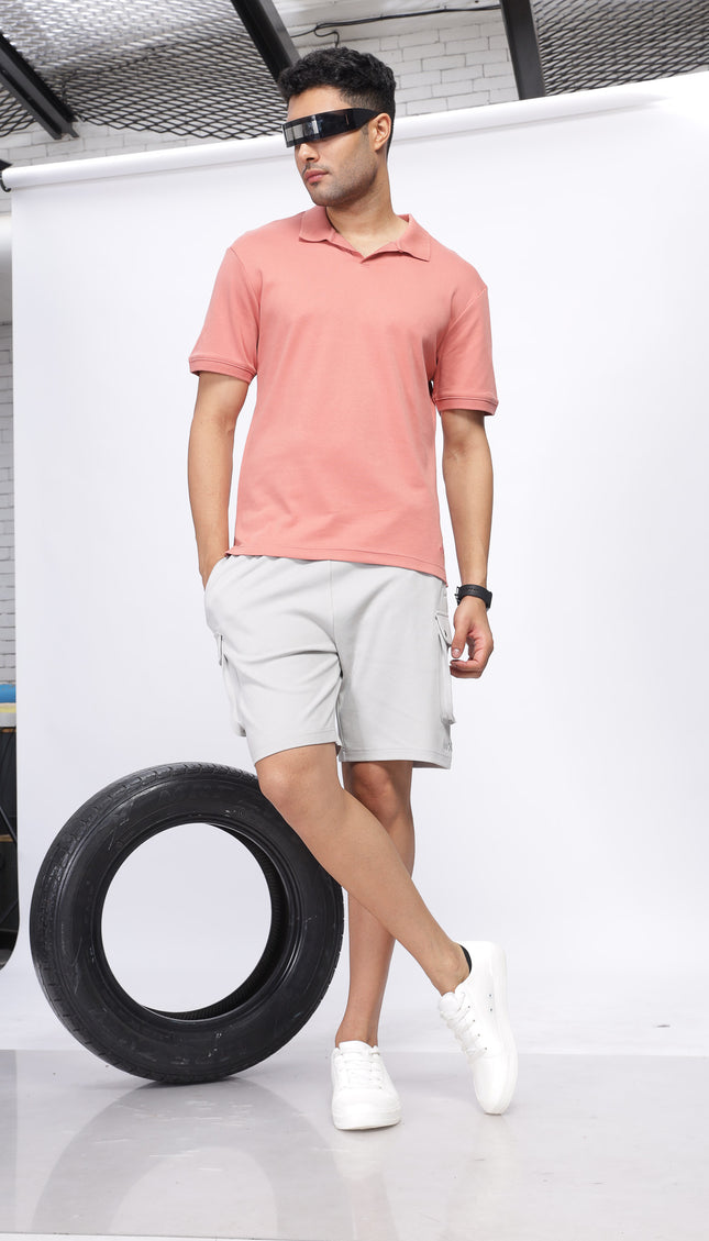 Interlock Polo Tee-100% Cotton