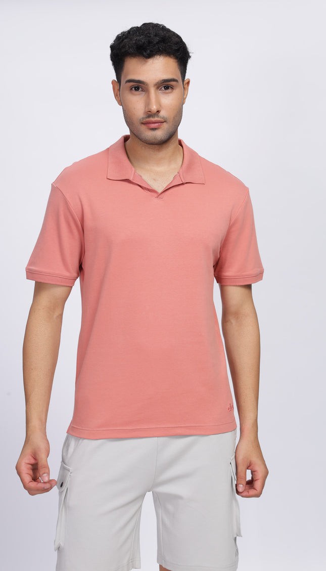 Interlock Polo Tee-100% Cotton