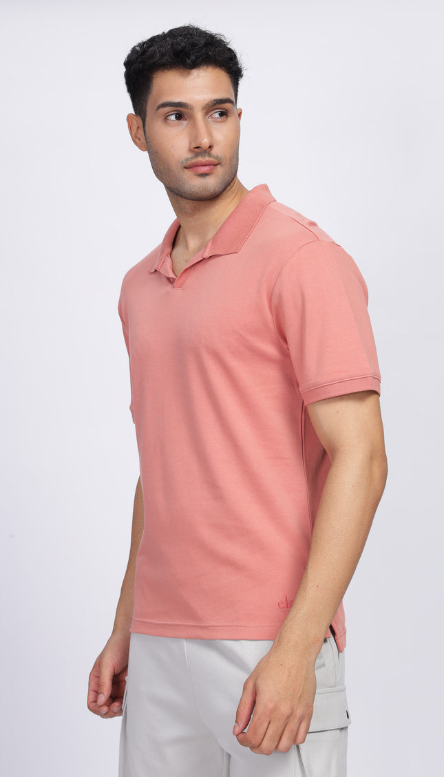 Interlock Polo Tee-100% Cotton