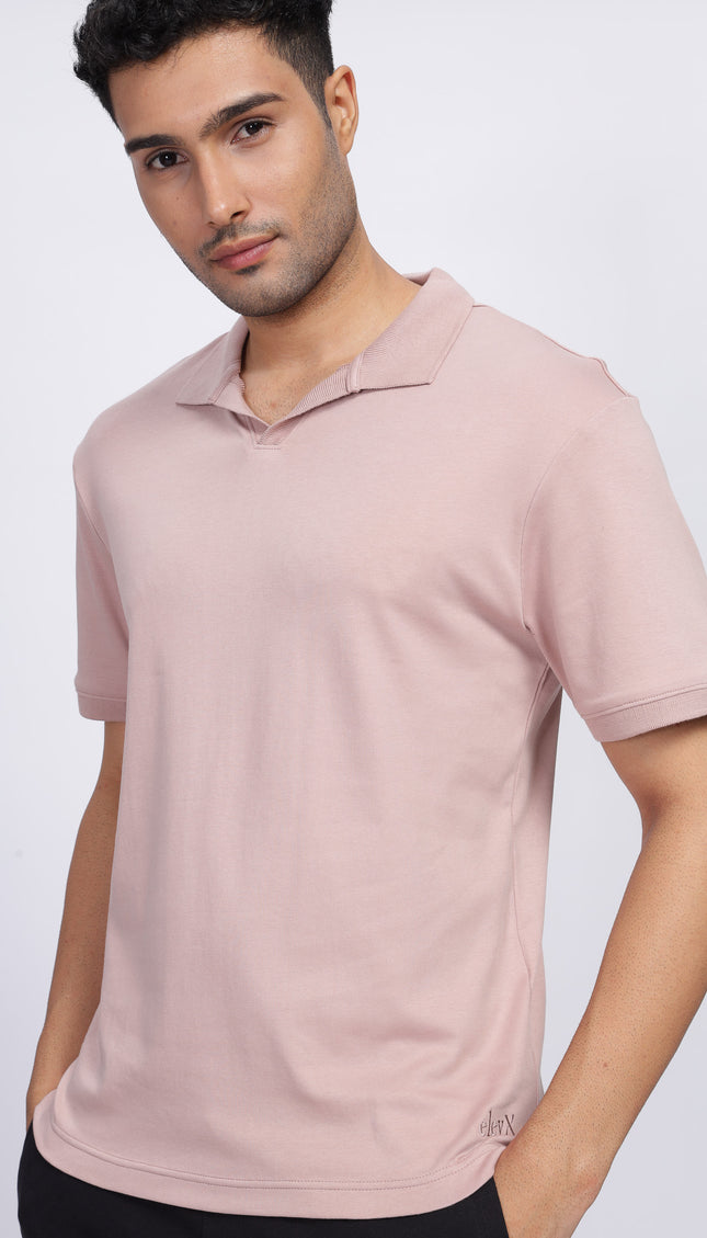 Interlock Polo Tee-100% Cotton