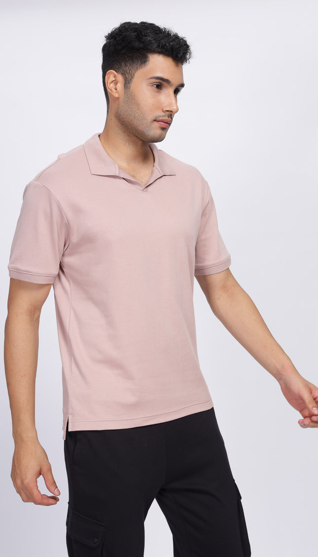 Interlock Polo Tee-100% Cotton