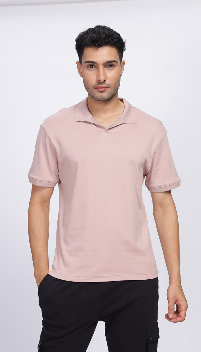 Interlock Polo Tee-100% Cotton