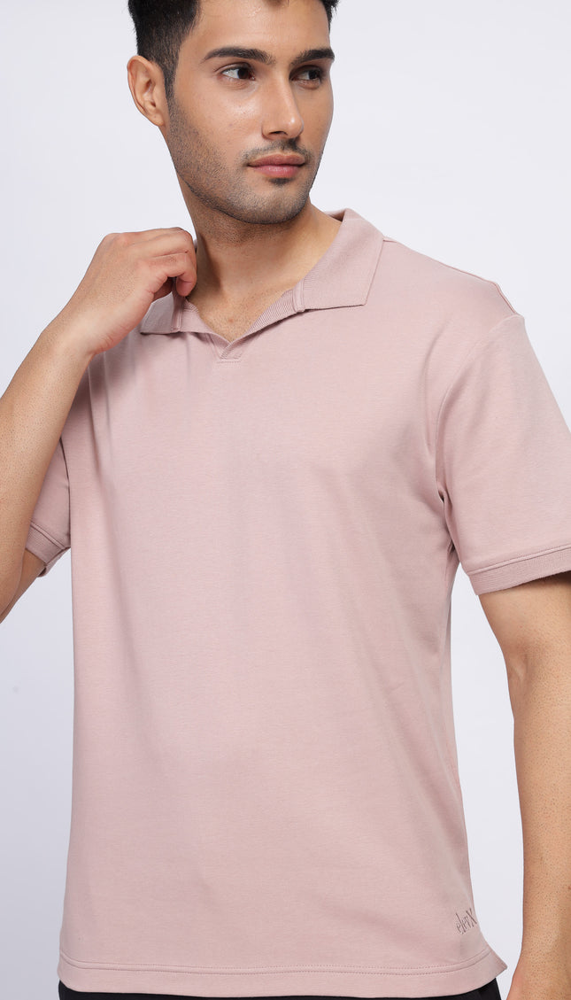 Interlock Polo Tee-100% Cotton