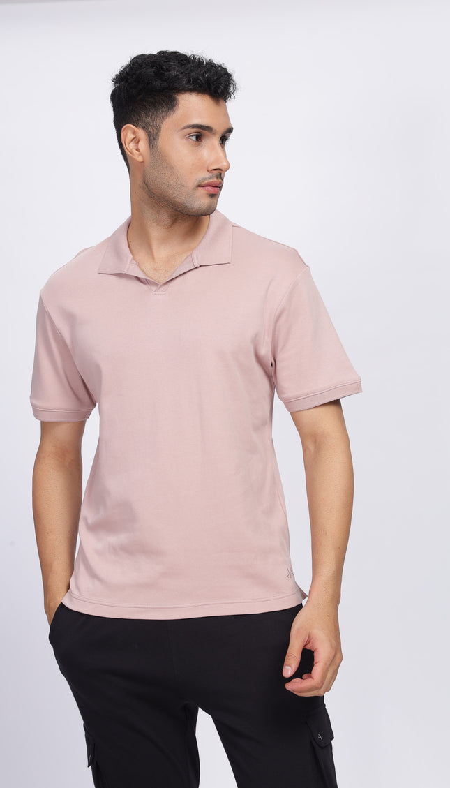 Interlock Polo Tee-100% Cotton