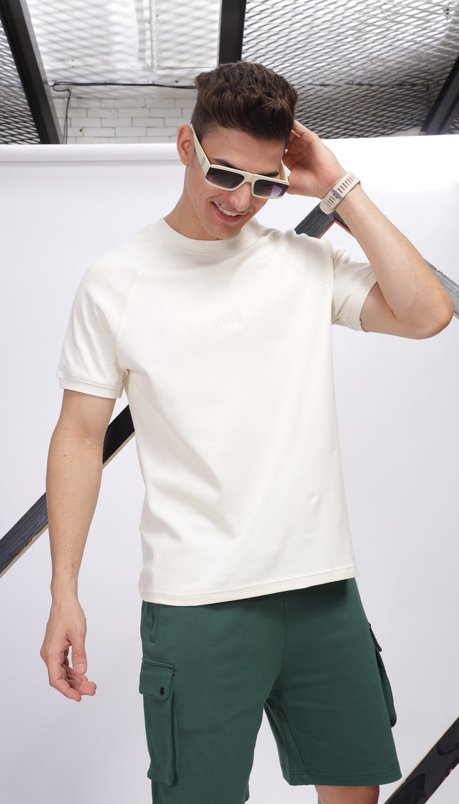 Interlock Raglan Tee 100% Cotton