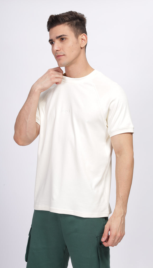 Interlock Raglan Tee 100% Cotton