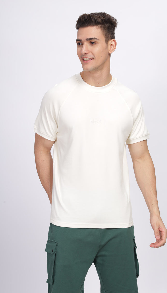 Interlock Raglan Tee 100% Cotton