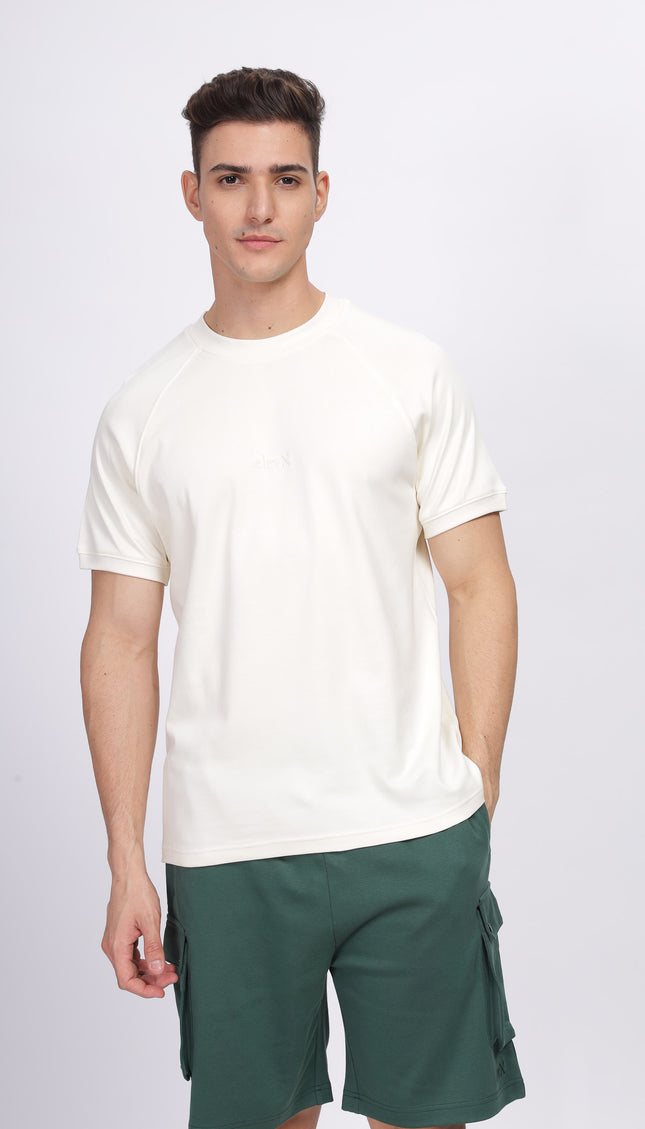 Interlock Raglan Tee 100% Cotton