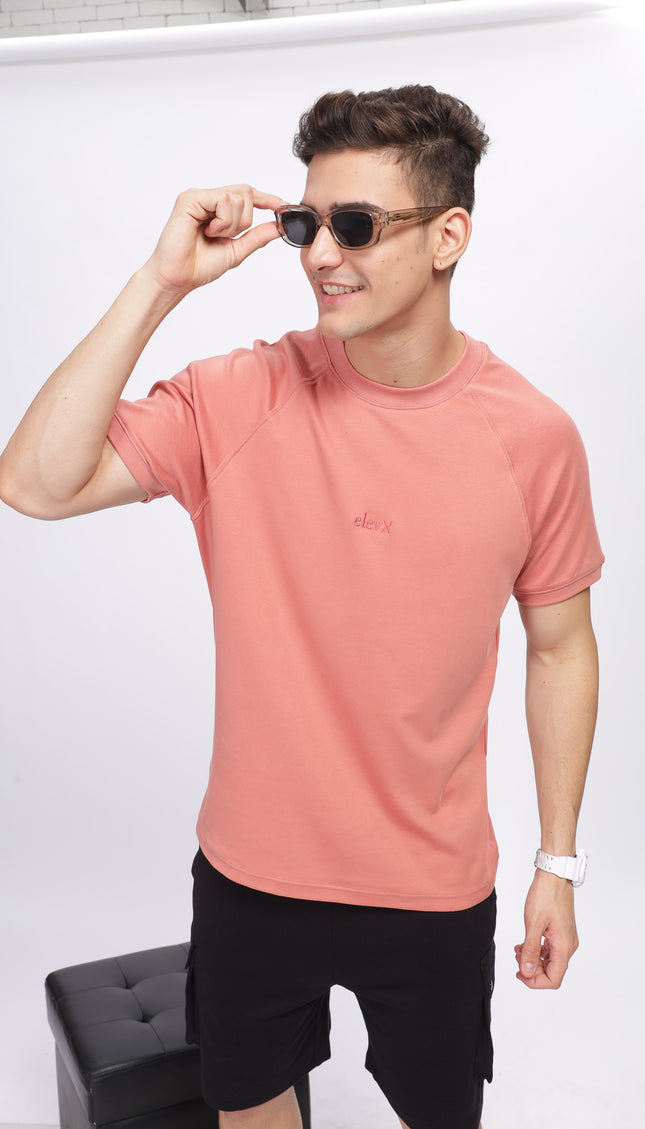 Interlock Raglan Tee 100% Cotton