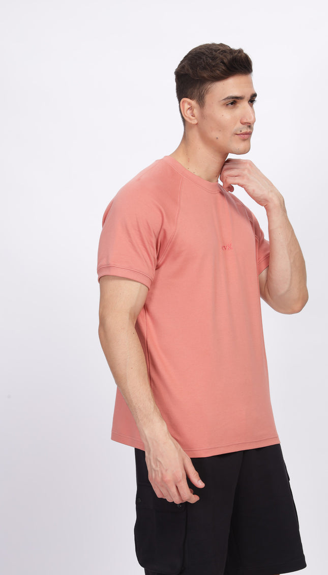 Interlock Raglan Tee 100% Cotton
