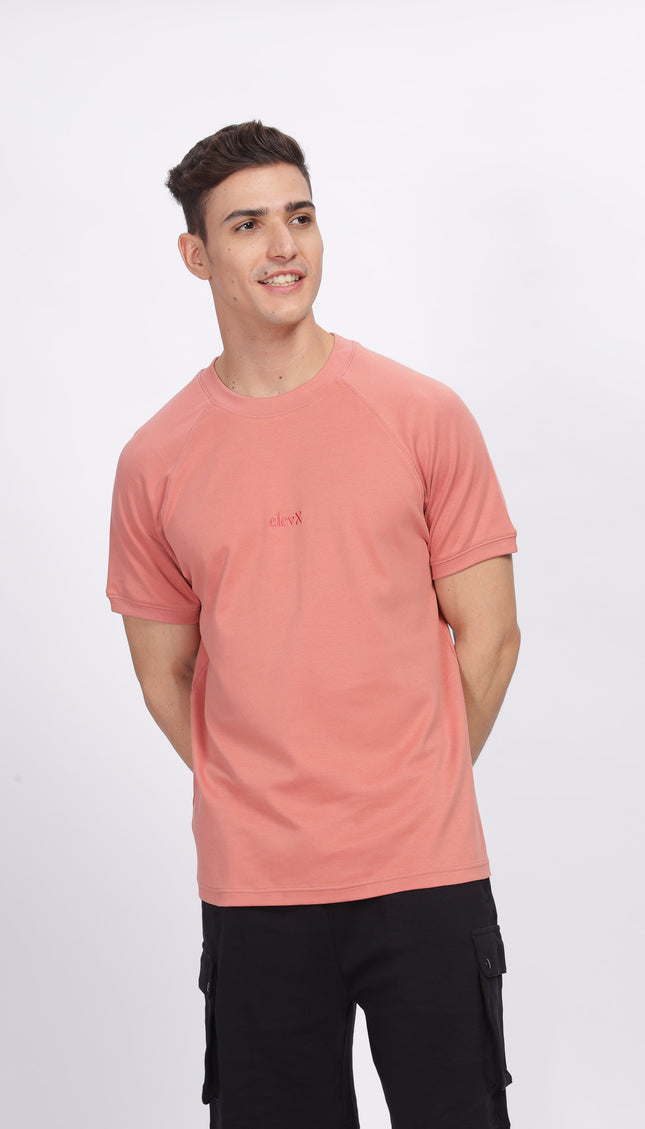 Interlock Raglan Tee 100% Cotton