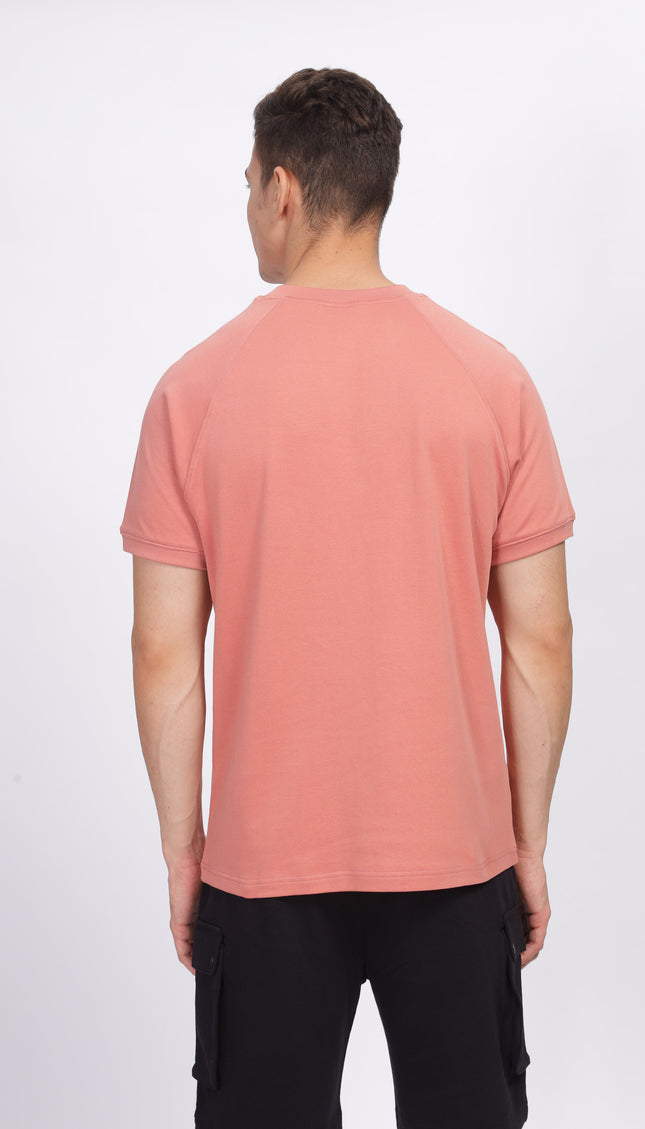 Interlock Raglan Tee 100% Cotton
