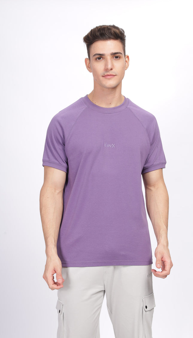Interlock Raglan Tee 100% Cotton