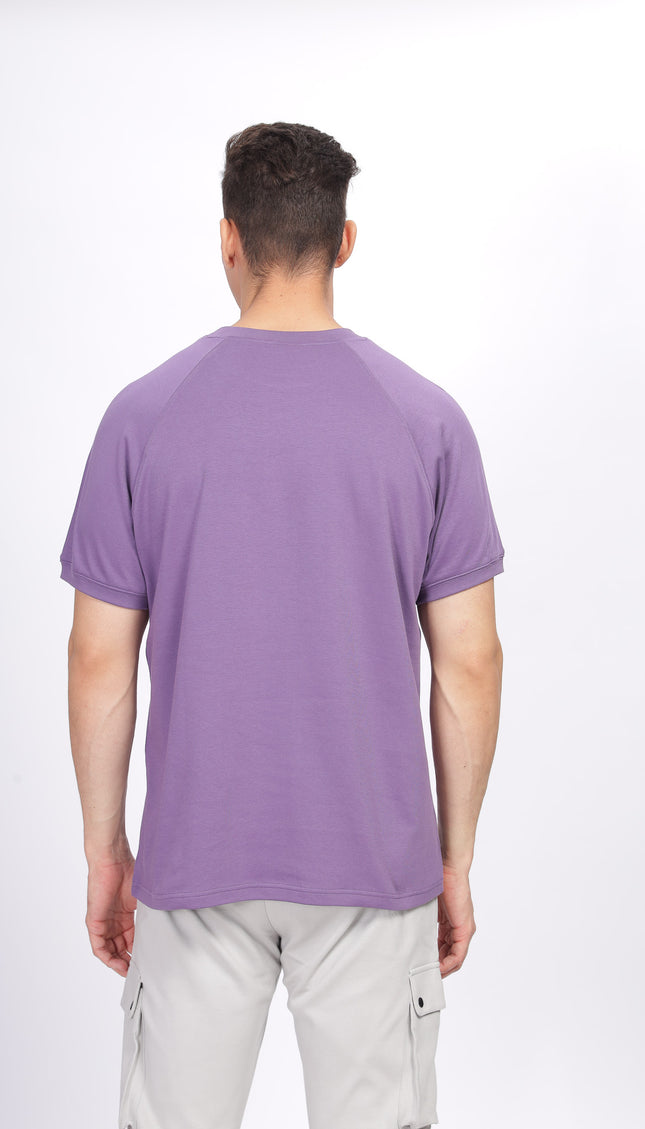 Interlock Raglan Tee 100% Cotton