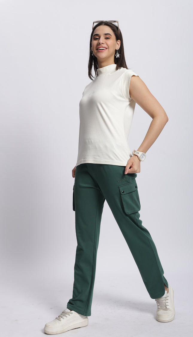 Women's Interlock Heavy Weight Joggers 100% Cotton