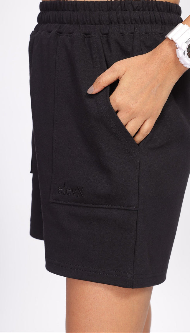 Women's Interlock Heavy Weight Shorts 100% Cotton