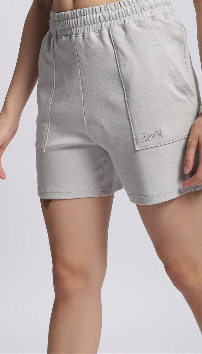 Women's Interlock Heavy Weight Shorts 100% Cotton